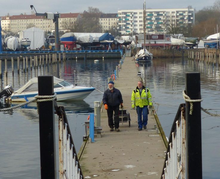 Hochwasser Januar 2017 : Arbeitseinsatz